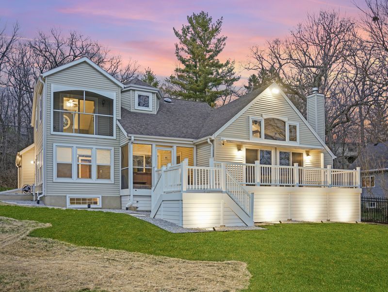 Rear Exterior — Twilight